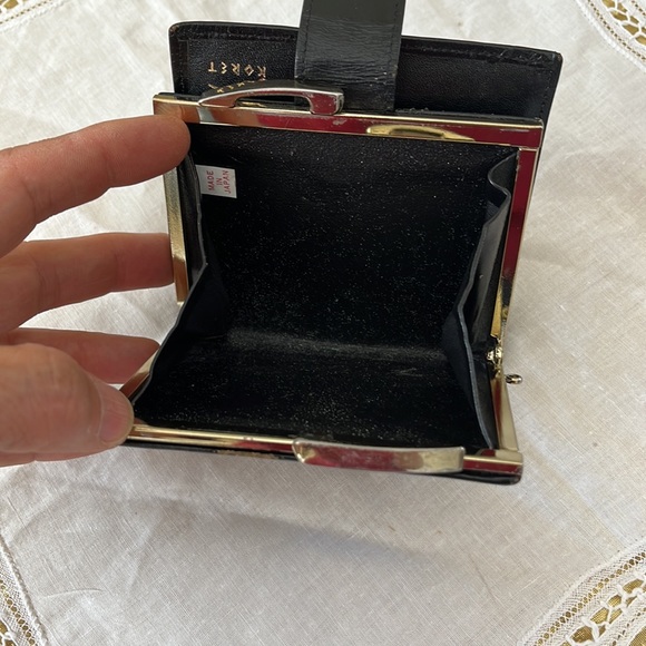 Vintage Koret wallet black leather ladies - Picture 5 of 13